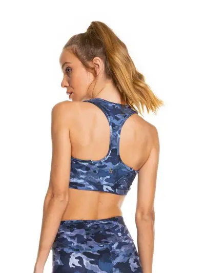BRASIL SUL Purple Camo Bra
