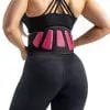 GAZOZ-treenivyö, pinkki/musta