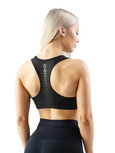 GAZOZ ONE Sport Bra Black