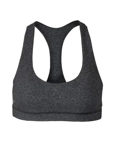 BRASIL SUL Racer Back Sport Bra With Paddings Dark Grey