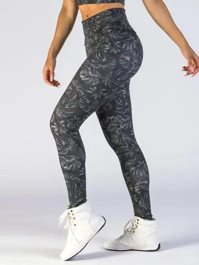 BRASIL SUL Classic High Waist Leggings Monstera