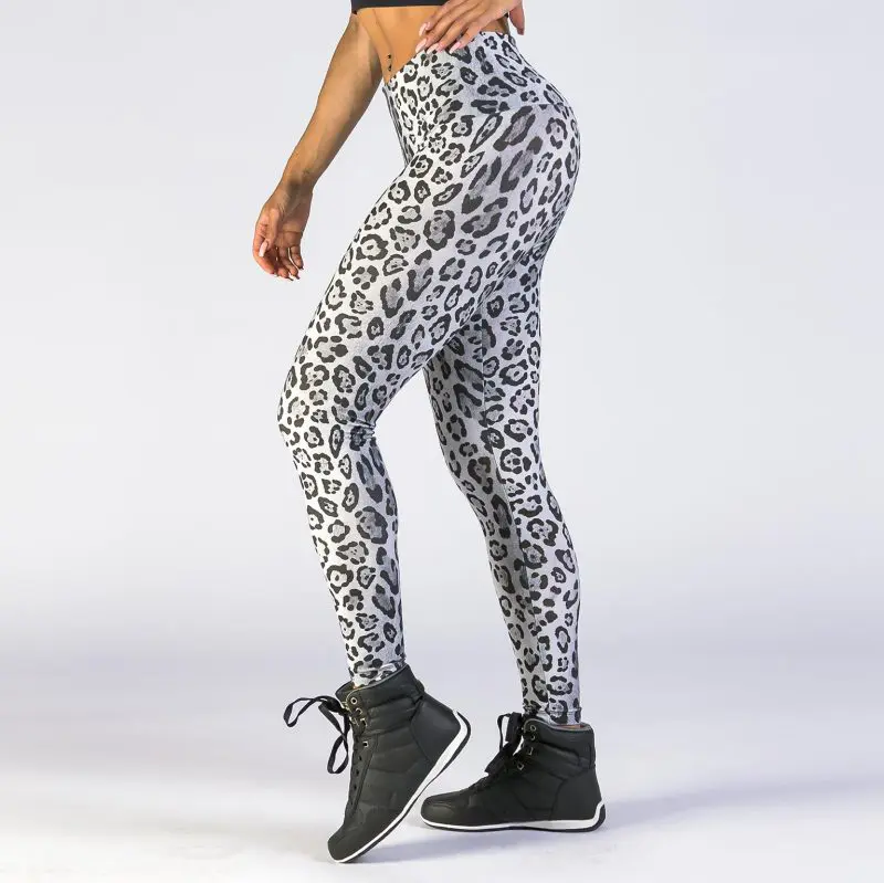 BRASIL SUL Fuso Cos Largo High Waist Snow Leopard