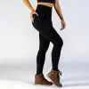 BRASIL SUL High Waist Pocket Leggings Black