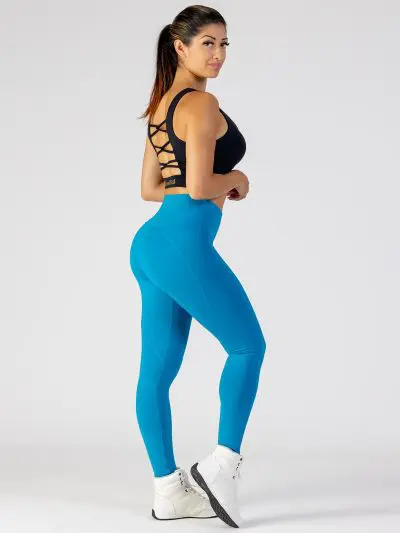 BRASIL SUL Long Legging Heart Push Up, Azul