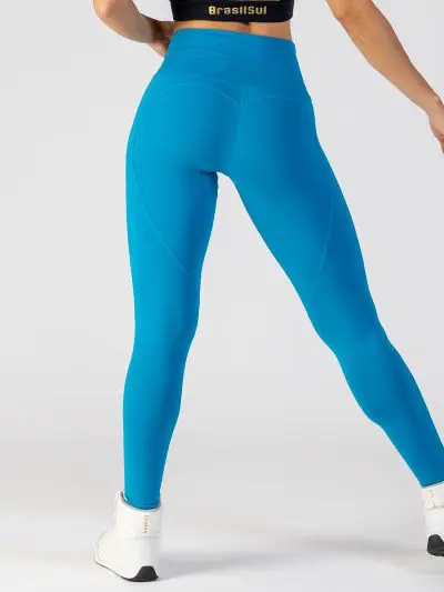 BRASIL SUL Long Legging Heart Push Up, Azul