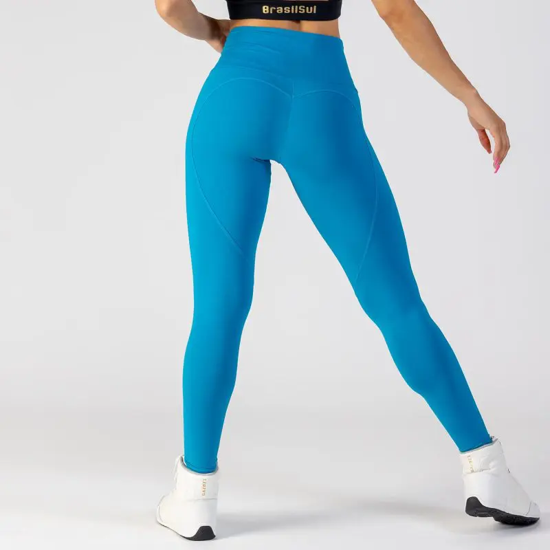 BRASIL SUL Long Legging Heart Push Up, Azul