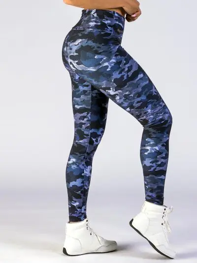 BRASIL SUL Purple Camo High Waist Leggings
