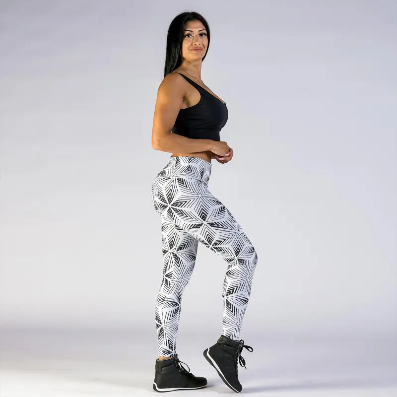 BRASIL SUL Stella Leggings White Jacquard