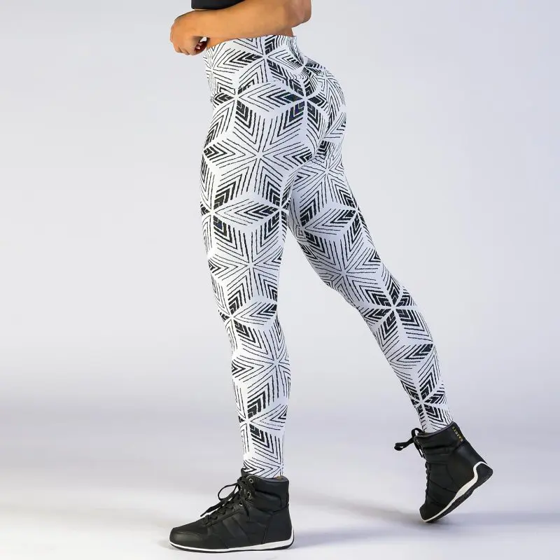 BRASIL SUL Stella Leggings White Jacquard