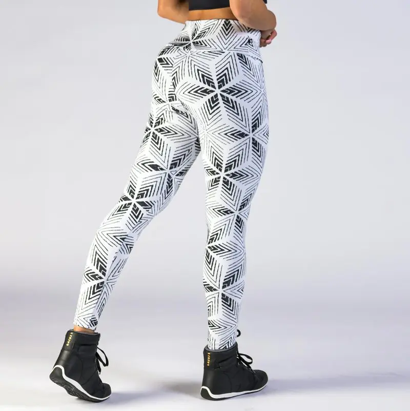BRASIL SUL Stella Leggings White Jacquard