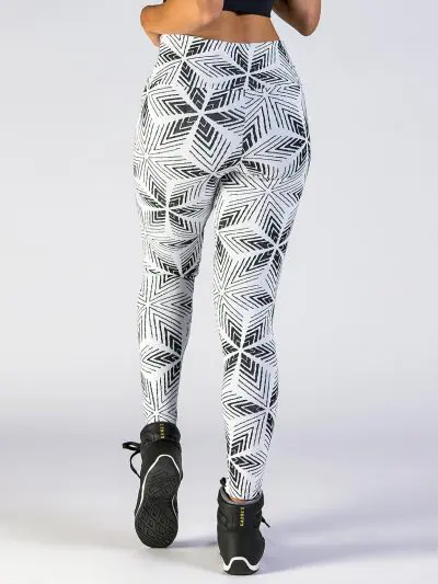 BRASIL SUL Stella Leggings White Jacquard