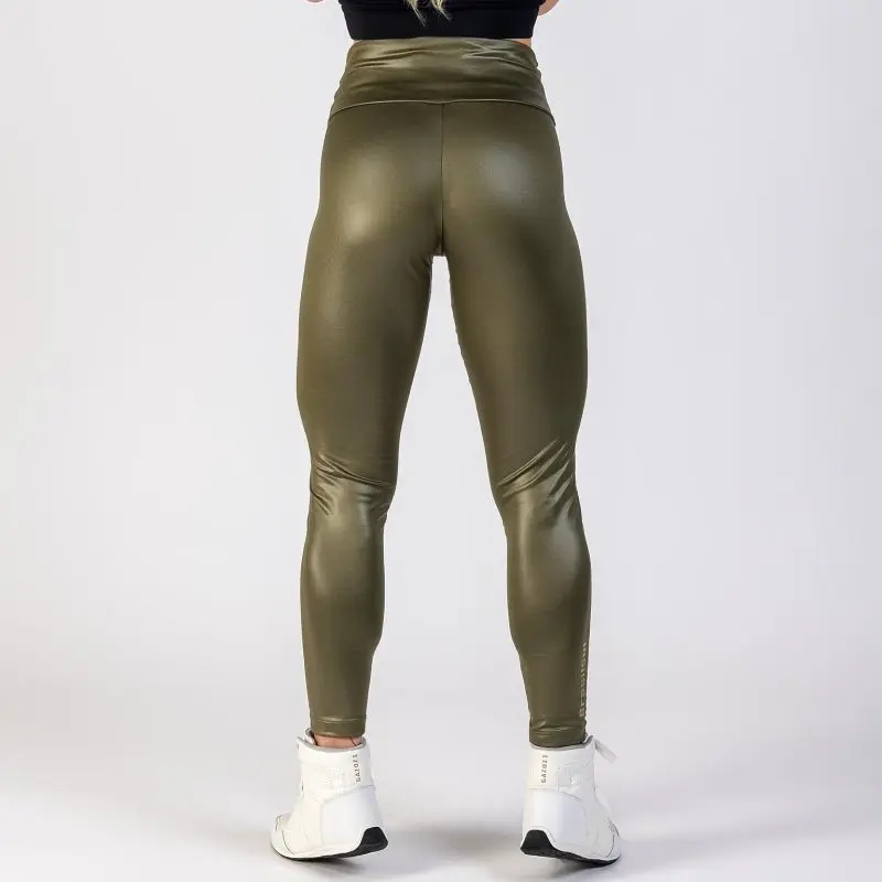 Brasil Sul Thermp Leggings Metallic Olive