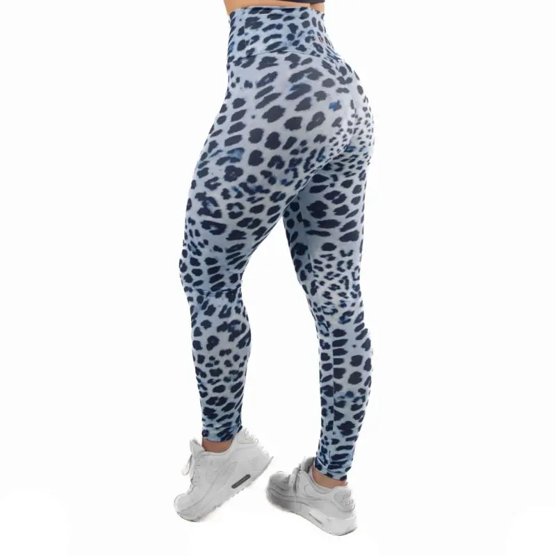 BIA BRAZIL Leggings Blue Leopard