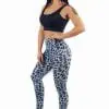 BIA BRAZIL Leggings Blue Leopard
