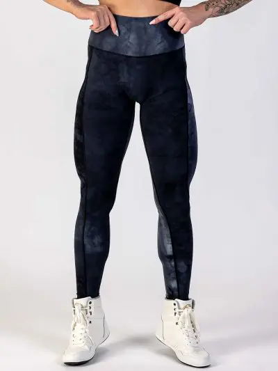 GAZOZ ONE Amber Booty Shape Leggings Smoky Black