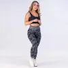 GAZOZ ONE Ophelia Seamless Leggings Black Camo