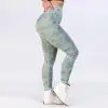 GAZOZ ONE Ophelia Seamless Leggings Green Camo
