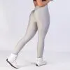 GAZOZ Serenity Booty Scrunch Leggings Light Grey