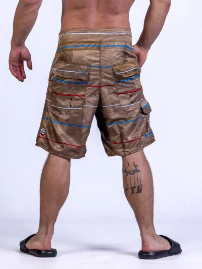 GAZOZ MEN Surf Shorts City (Sand brown)