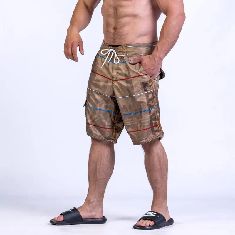 GAZOZ MEN Surf Shorts City (Sand brown)
