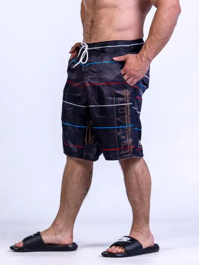 GAZOZ MEN Surf Shorts Dark City