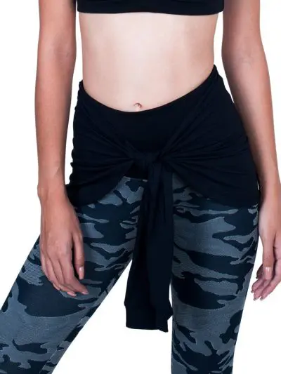 BIA BRAZIL Mesh Booty Cover Black