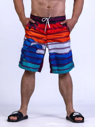 GAZOZ MEN Surf Shorts Waves