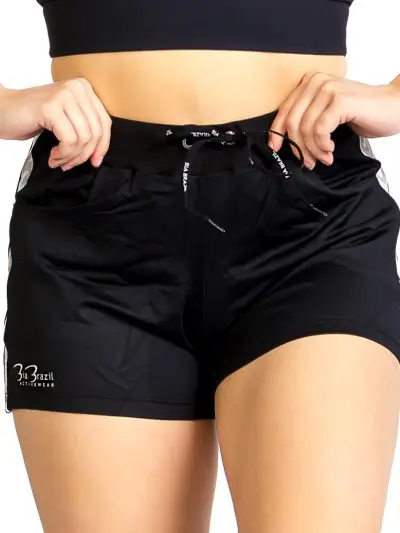 BIA BRAZIL Shorts Black/Silver