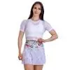 BIA BRAZIL Fish Net Crop Top White