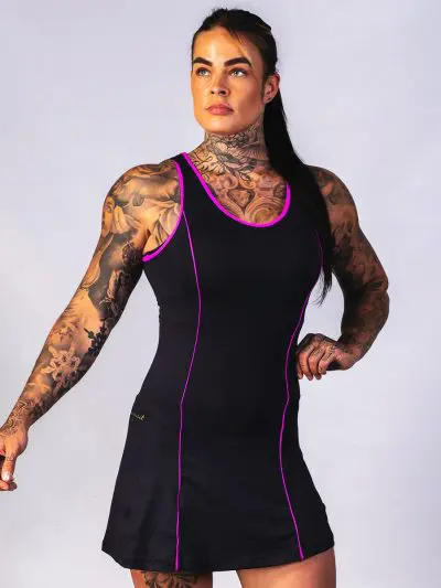 BRASIL SUL Sport Dress Black/Purple