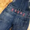 GAZOZ Men Denim Dungarees farkkuhaalarit