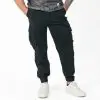 GAZOZ Cargo Trousers 9321 Black
