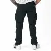 GAZOZ Cargo Trousers 9368 Black