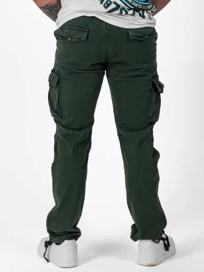 GAZOZ Cargo Trousers 9368 Army Green