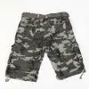 GAZOZ Cargo Shorts 1951-B Grey Camo 57