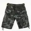 GAZOZ Cargo Shorts 1952-B Dark Camo 34