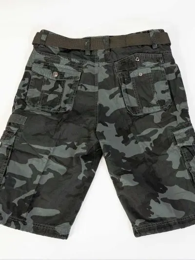 GAZOZ Cargo Shorts 1952-B Dark Camo 34