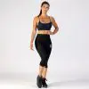 GAZOZ Classic High Waist Capri Leggings