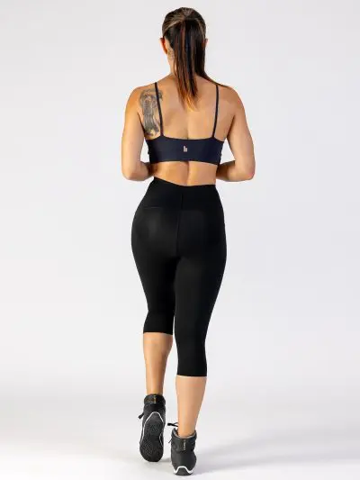 GAZOZ Classic High Waist Capri Leggings
