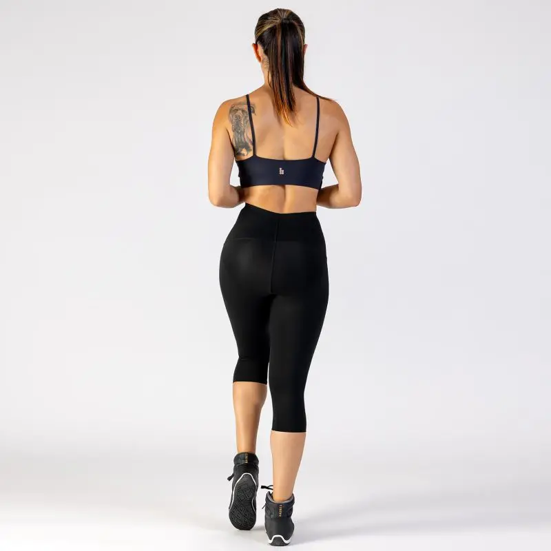 GAZOZ Classic High Waist Capri Leggings