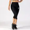 GAZOZ Classic High Waist Capri Leggings