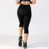 GAZOZ Classic High Waist Capri Leggings