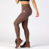 GAZOZ Classic High Waist Leggings Coffee Brown