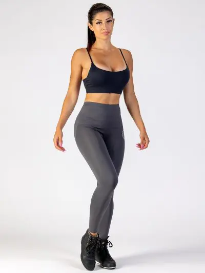 GAZOZ Classic High Waist Leggings Grey