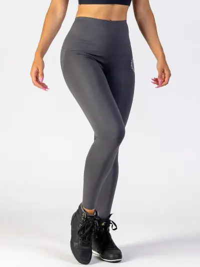 GAZOZ Classic High Waist Leggings Grey