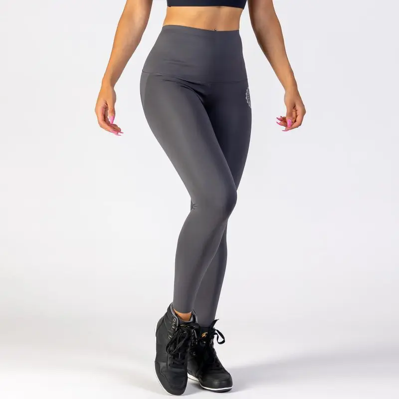 GAZOZ Classic High Waist Leggings Grey