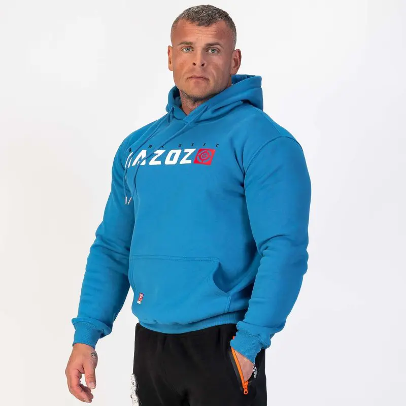 GAZOZ Pullover Hoodie Blue