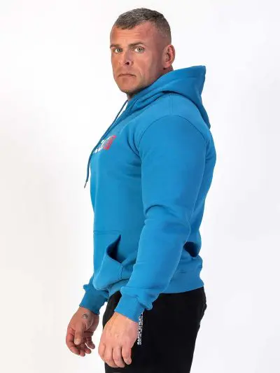 GAZOZ Pullover Hoodie Blue