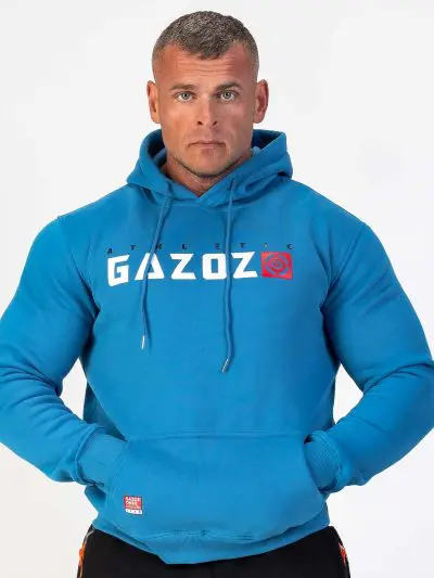 GAZOZ Pullover Hoodie Blue