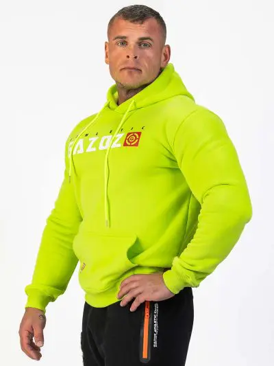 GAZOZ Pullover Hoodie Lime